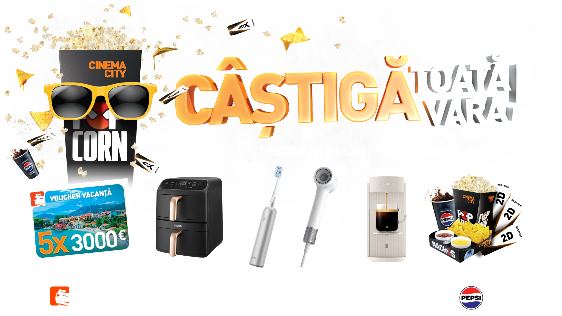 Câștigă Toată Vara cu Cinema City