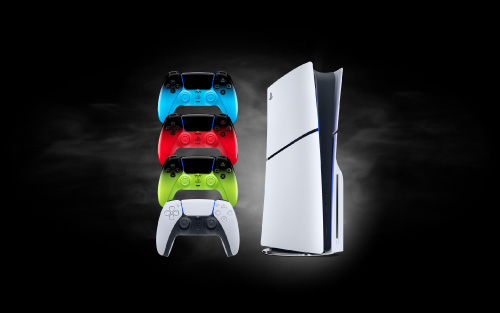 PlayStation&reg;5 + 3 controllere